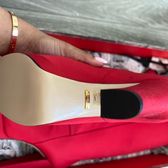Red Gucci boots size 40 new with box - Picture 2 of 3